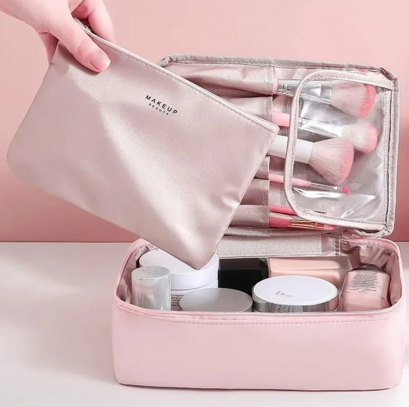 LUXEBAG - Organizador Premium de Maquillaje y Cosméticos
