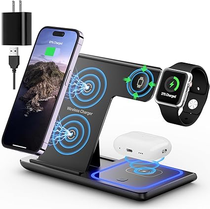 TRICHARGE PRO - Cargador Dispositivos 3 en 1⚡️