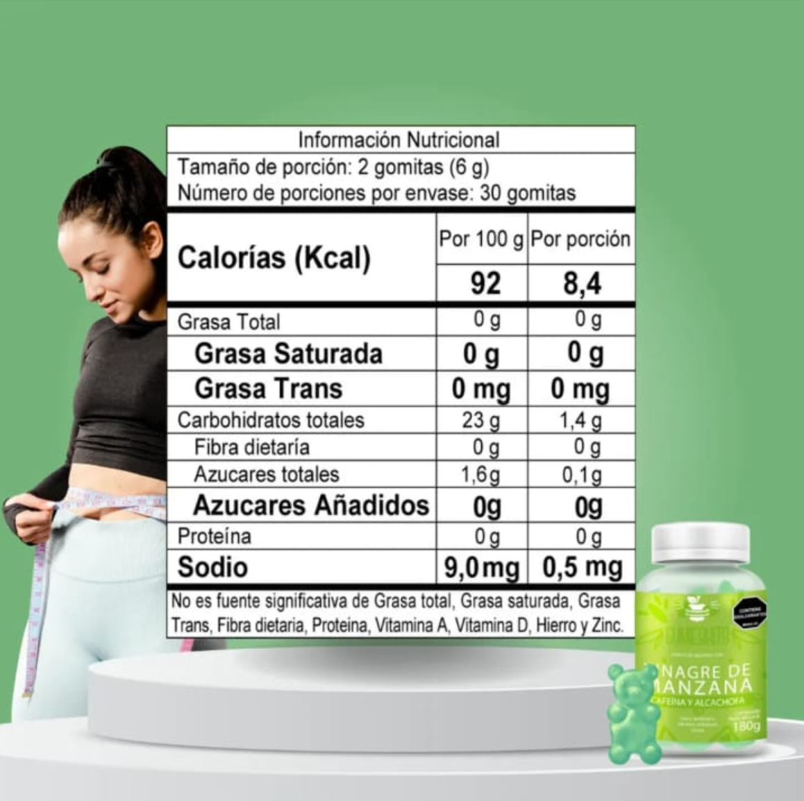 GOMAS VINAGRE DE MANZANA - Gumieskits