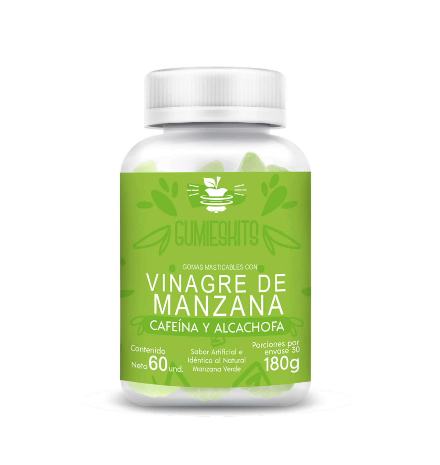 GOMAS VINAGRE DE MANZANA - Gumieskits