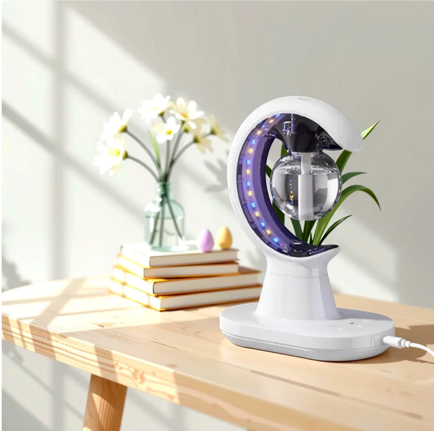 LIGHT TRAP 3N1 - Humidificador, Lámpara y Repelente de Mosquitos