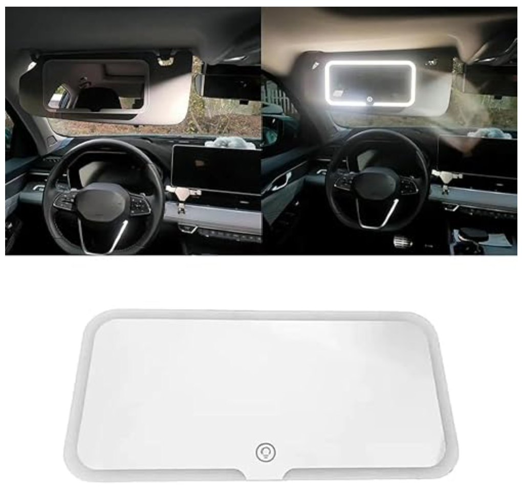VANITY LED - Espejo con Luz LED para Carro