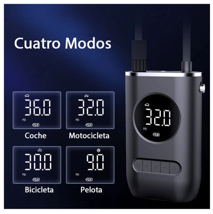 Compresor Inflador MULTIUSOS PORTATIL