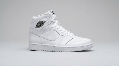 Tenis Air Jordan 1 Retro Mid WHITE (unisex)