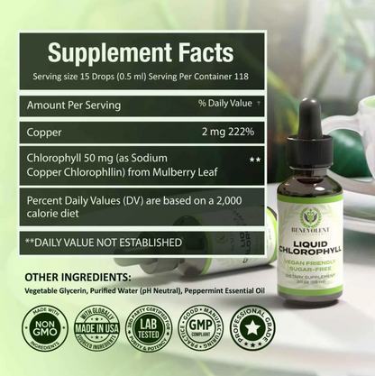 CLOROFILA LIQUIDA BENEVOLENT