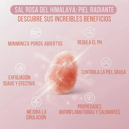 KIT FACIAL SADOER 6 EN 1 - Sal Rosa Himalaya