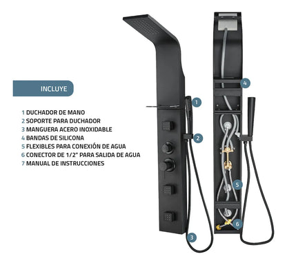 TORRE DUCHA PRAGA - con Hidromasaje