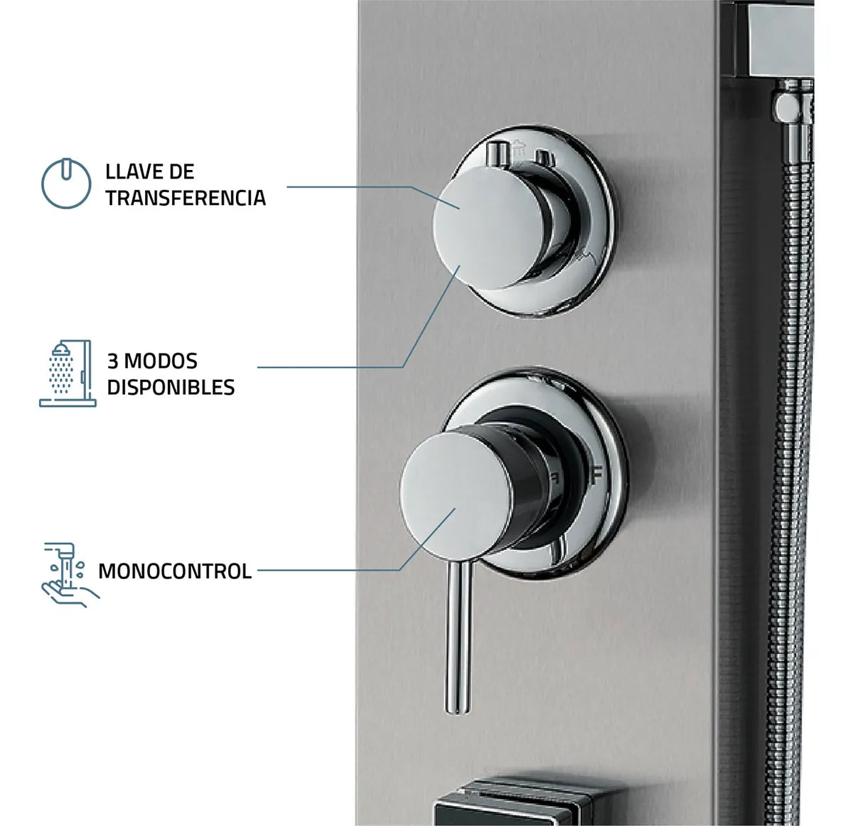 TORRE DUCHA PRAGA - con Hidromasaje