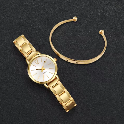 GOLDEN LOVE SET - Reloj & Pulsera