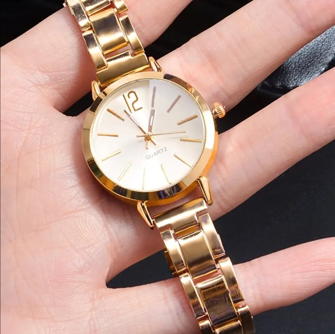 GOLDEN LOVE SET - Reloj & Pulsera